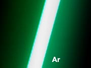 Неоновые трубки (стекло бессвинцовое) CRYSTALIGHT, серия LF SINGLE, Green, 10мм 1,52м, аналог EGL Green E-10